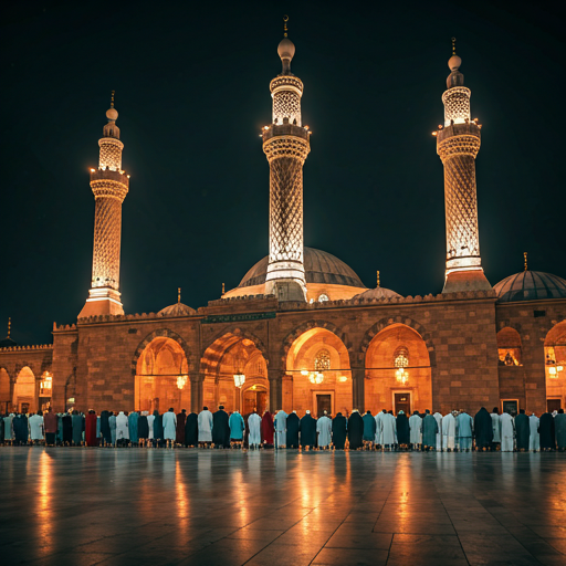 اثر المساجد في حياة المسلمين اليومية.