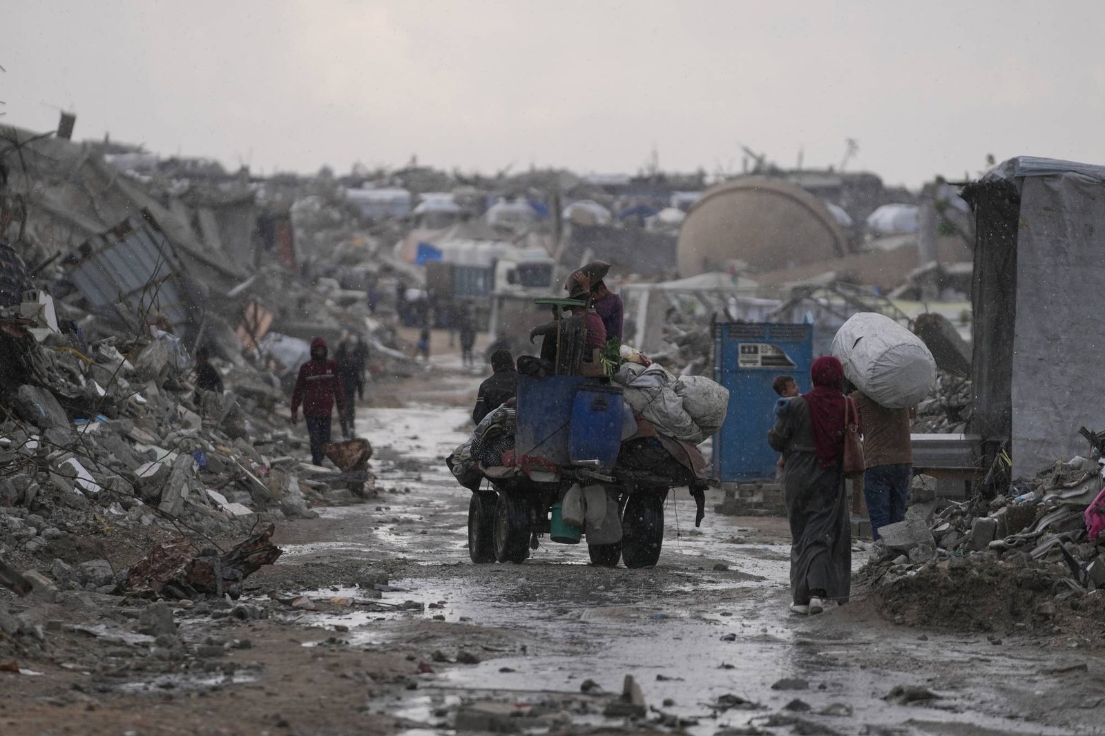 Tent for a Displaced Family
